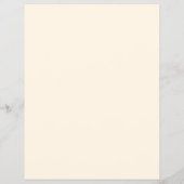 Moderne Professionele Crème Business Flyer (Achterkant)