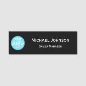 Moderne professionele Custom Business Logo Medewer Naamplaatje (Voorkant)