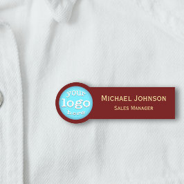 Moderne professionele Custom Business Logo Medewer Naamplaatje