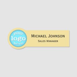 Moderne professionele Custom Business Logo Medewer Naamplaatje