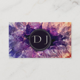 Moderne Professionele DJ Metallic Kwartz Visitekaartje