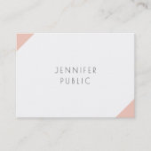 Moderne professionele, eenvoudige Sjabloon Visitekaartje (Voorkant)