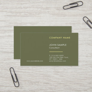 Moderne Professionele Elegante Luxe Premium Dikke Visitekaartje