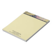 Moderne professionele elegante minimalistische gem notitieblok (Linkerzijde)