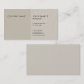 Moderne professionele elegante parel afwerking lux visitekaartje (Voorkant / Achterkant)