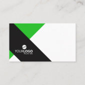 Moderne, professionele en professionele Groene & z Visitekaartje (Achterkant)