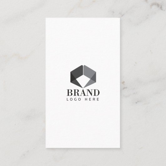 Moderne professionele fotopoort & Logo Visitekaartje (Achterkant)