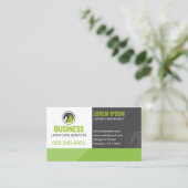 Moderne & Professionele Gazonzorg Sociale Media Gr Visitekaartje (Staand voorkant)