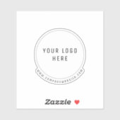 Moderne professionele gepersonaliseerde sticker (Vel)