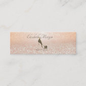 Moderne professionele Glitter Bokeh, hoge niveaus Mini Visitekaartje (Voorkant)