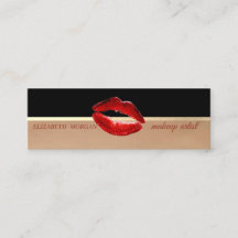 Moderne Professionele Glitter Lippen, Visagist