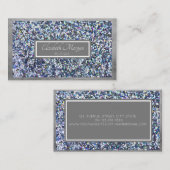 Moderne professionele glitter, spaarpjes, Lijst Visitekaartje (Voorkant / Achterkant)