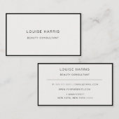 Moderne, professionele grafische Visitekaartje voo (Voorkant / Achterkant)