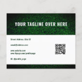 Moderne professionele groene flyer (Achterkant)