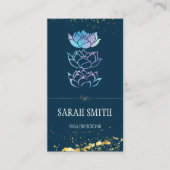 Moderne professionele, groene holografisch visitekaartje (Voorkant)