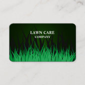 Moderne Professionele Groene Lawn Care Landschapst Visitekaartje (Voorkant)