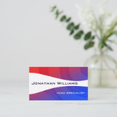 Moderne professionele HVAC-Visitekaartjes Visitekaartje (Staand voorkant)