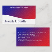 Moderne professionele HVAC-Visitekaartjes Visitekaartje (Voorkant / Achterkant)