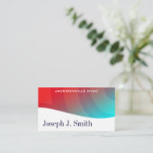 Moderne professionele HVAC-Visitekaartjes Visitekaartje (Staand voorkant)