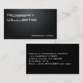 Moderne professionele koolstofvezel-Visitekaartjes Visitekaartje (Voorkant / Achterkant)