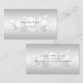 Moderne professionele legant, cirkels visitekaartje (Voorkant / Achterkant)