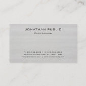 Moderne professionele legante minimalistische Sjab Visitekaartje (Achterkant)