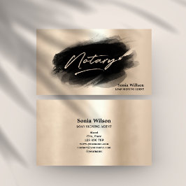 Moderne professionele leningtekenaar visitekaartje