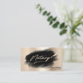 Moderne professionele leningtekenaar visitekaartje (Staand voorkant)