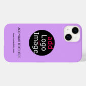 Moderne professionele Lila Case-Mate iPhone Case (Achterkant (horizontaal))