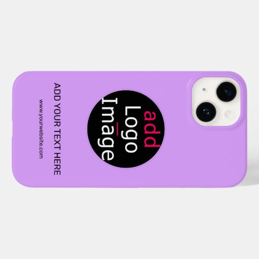 Moderne  professionele Lila Case-Mate iPhone Case (Achterkant (horizontaal))