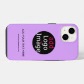 Moderne  professionele Lila iPhone Hoesje (Achterkant horizontaal)