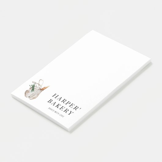 Moderne professionele Logo in bakkerijen Post-it® Notes (Schuin)