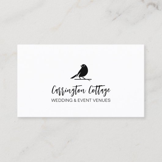 Moderne professionele Logo van het Manuscript van  Visitekaartje (Voorkant)