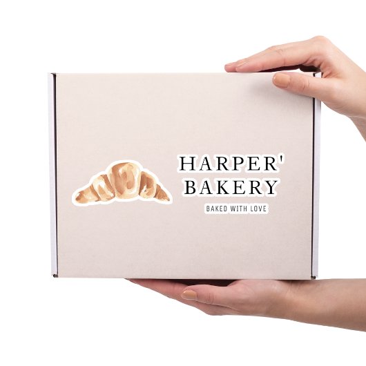 Moderne professionele Logo voor bakkerijen Sticker