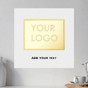 Moderne professionele Logo voor bedrijven Folie Afdrukken