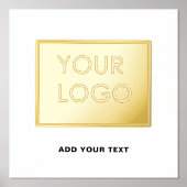 Moderne professionele Logo voor bedrijven Folie Afdrukken (Voorkant)