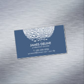 Moderne professionele loodgieter visitekaartje magneet (Voorbeeld)