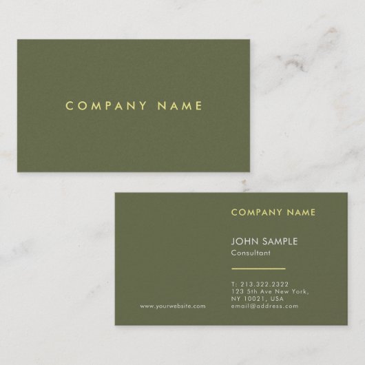 Moderne professionele luxe parel afwerking Elegant Visitekaartje (Voorkant / Achterkant)