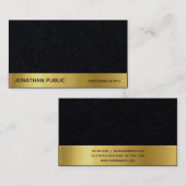 Moderne professionele luxemburgse luxe luxemburgse visitekaartje (Voorkant / Achterkant)