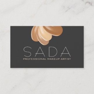 MODERNE & PROFESSIONELE MAKE-UP ARTIEST VISITEKAARTJE
