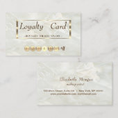 Moderne professionele marmer, Gold Lijst Loyalty K (Voorkant / Achterkant)