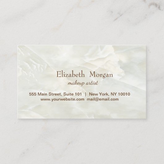 Moderne professionele marmer, Gold Lijst Loyalty K (Achterkant)