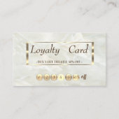 Moderne professionele marmer, Gold Lijst Loyalty K (Voorkant)
