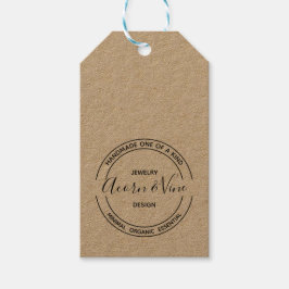 Moderne professionele merkdesign | Kraft Cadeaulabel