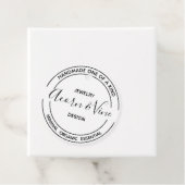 Moderne Professionele Merken Design | Wit Bedankjes Labels (In situ)
