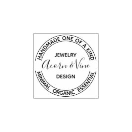 Moderne Professionele Merkkleding Design | Wit Rubberstempel