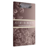 Moderne professionele metalen bloemenluxe klembord (Rechts)