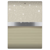 Moderne professionele metalen luxe klembord (Achterkant)