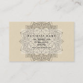 Moderne professionele minimalistische bijkomstighe visitekaartje (Achterkant)