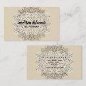 Moderne professionele minimalistische bijkomstighe visitekaartje (Voorkant / Achterkant)